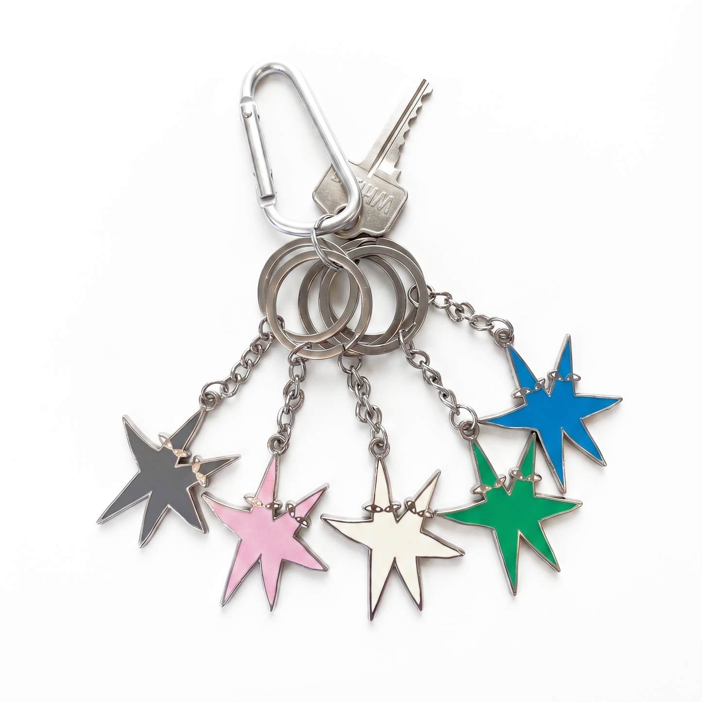 Wisp Enamel Keychain